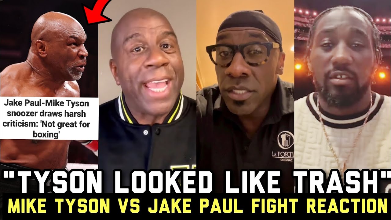 Mike Tyson Gets Put On BLAST Over Jake Paul Loss Shannon Sharpe Magic Johnson Reaction & More