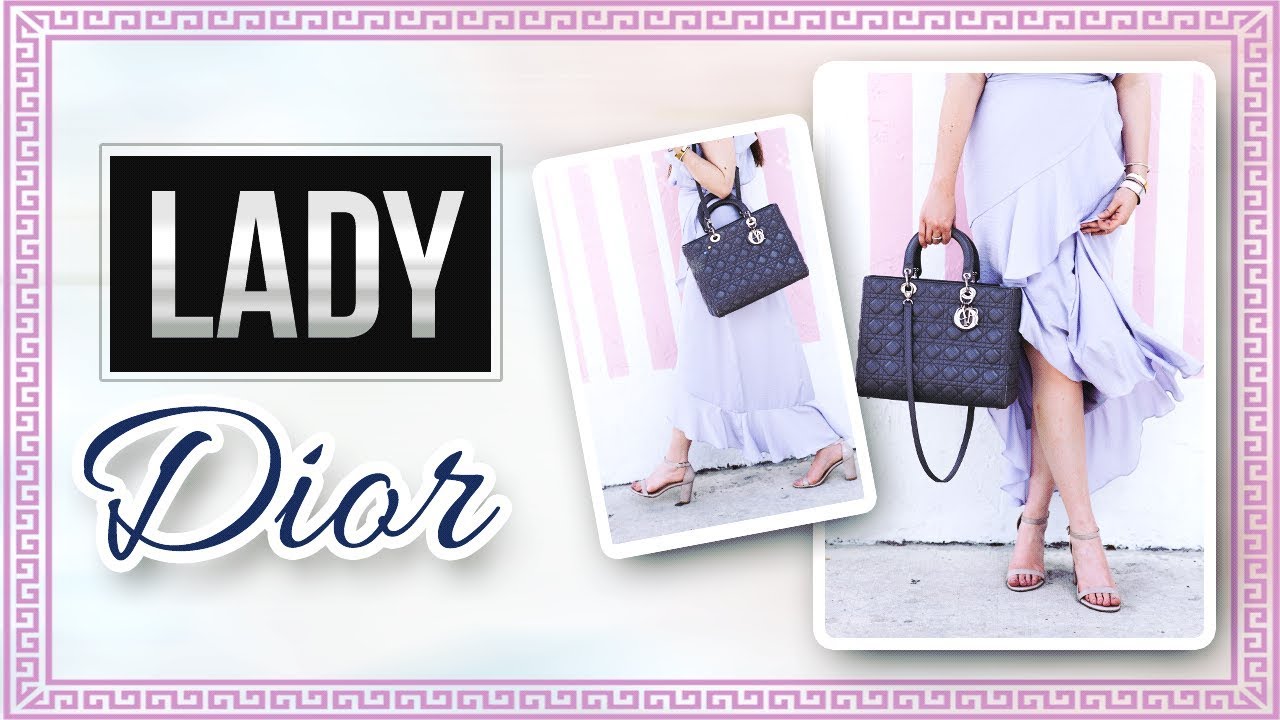 ОБЗОР БОЛЬШОЙ СУМКИ LADY DIOR: ЧТО ПОМЕСТИТСЯ ВНУТРИ И ДРУГОЕ!