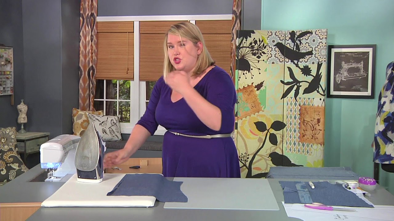 Tips and techniques to give a new look to a tank top on It’s Sew Easy with Jenny Rushmore (1405-1)