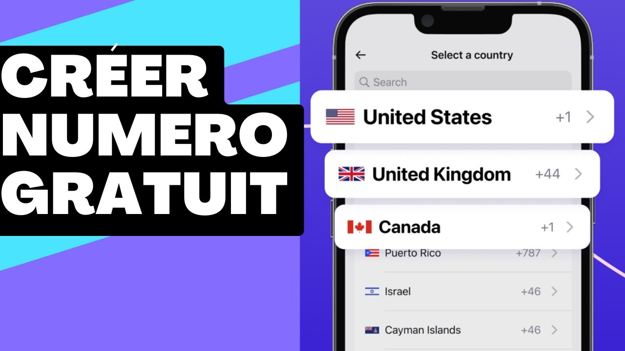 TUTO CRÉER NUMÉRO GRATUIT POUR WHATSAPP ETC 2022