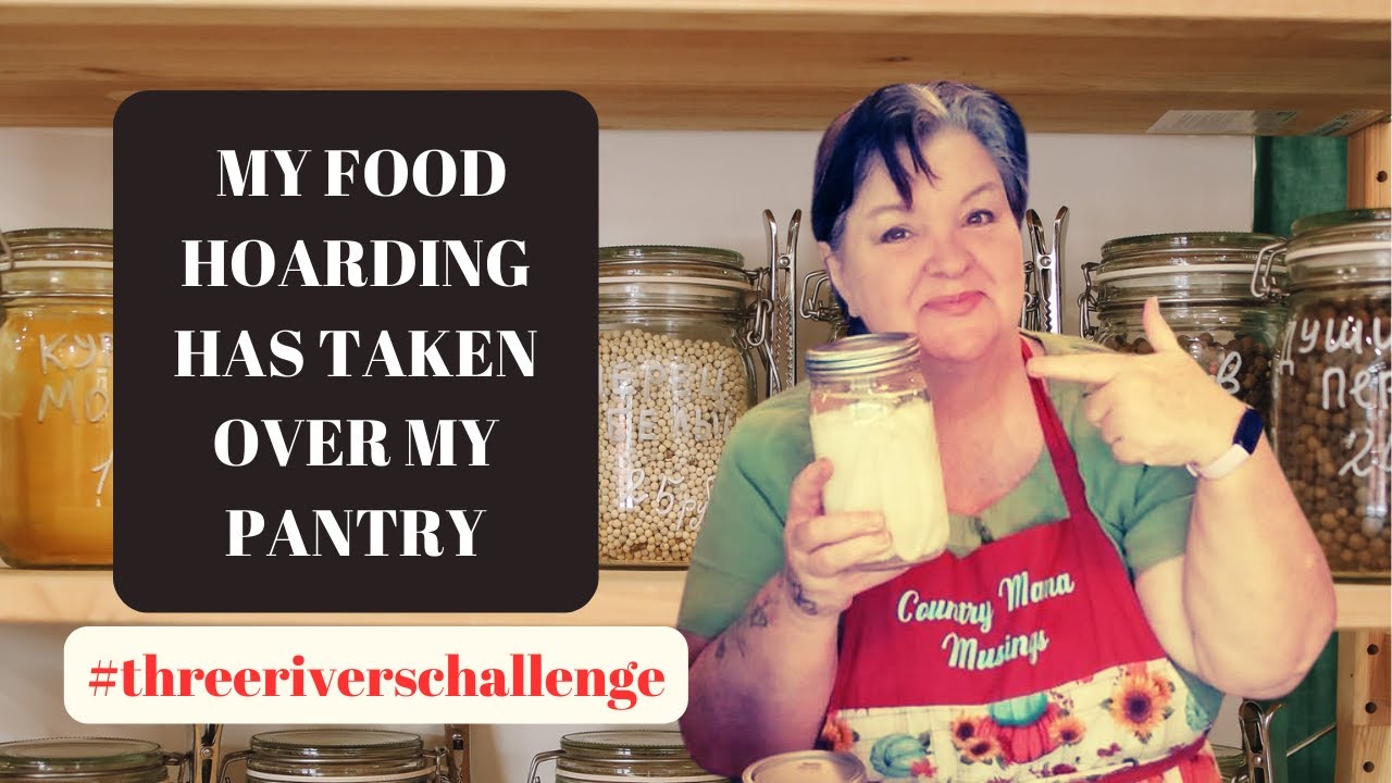 PANTRY TOUR  ~ AM I A HOARDER??? #pantrytour #threeriverschallenge