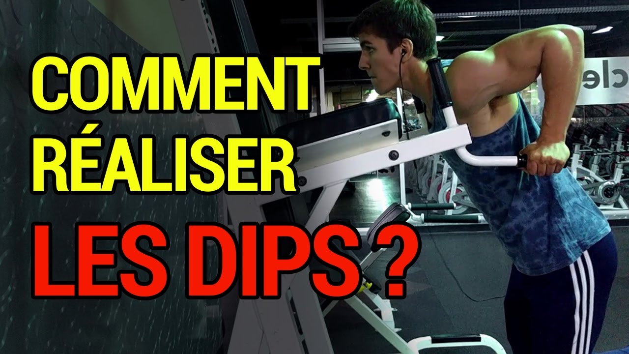 Comment réaliser les dips ? | QuestionMuscu Ep 62