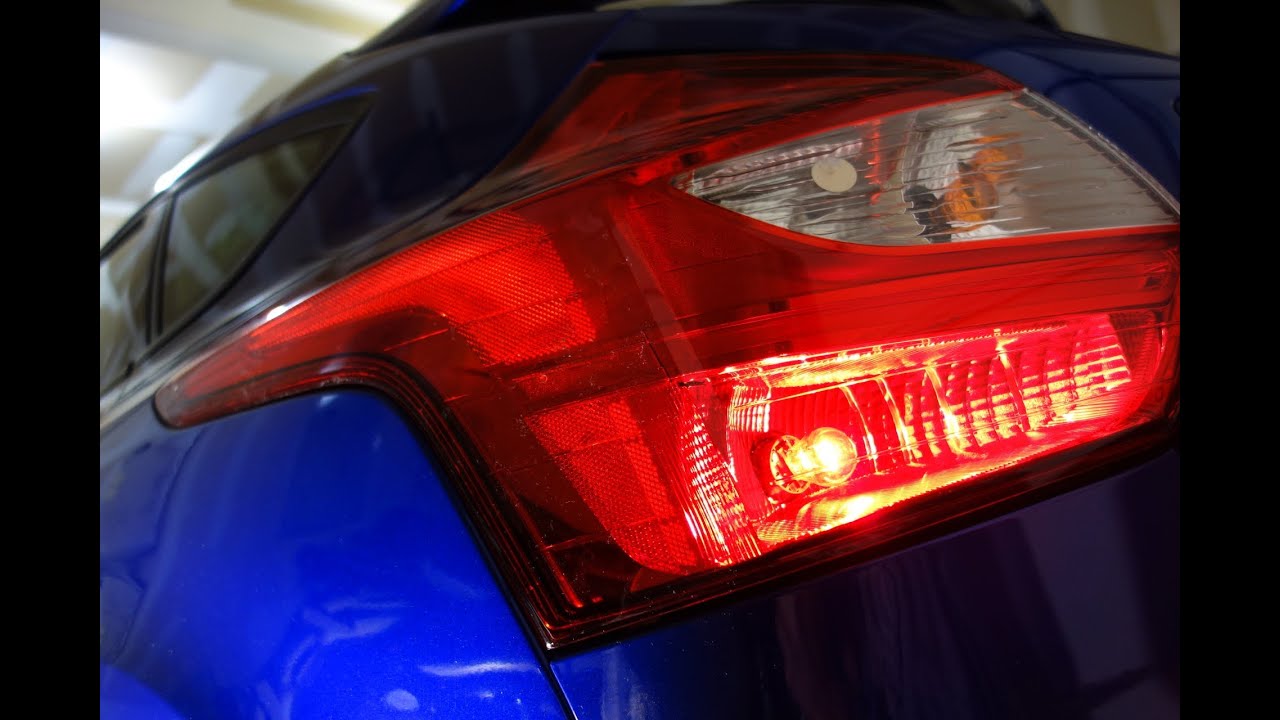 How To Remove Ford Focus Tail Lamp Assembly