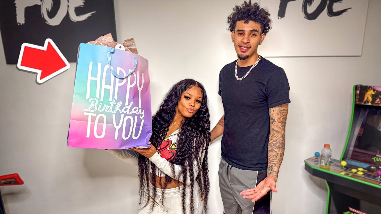 I Did This For Infiniti & Surprised Her With This For Her Birthday!!