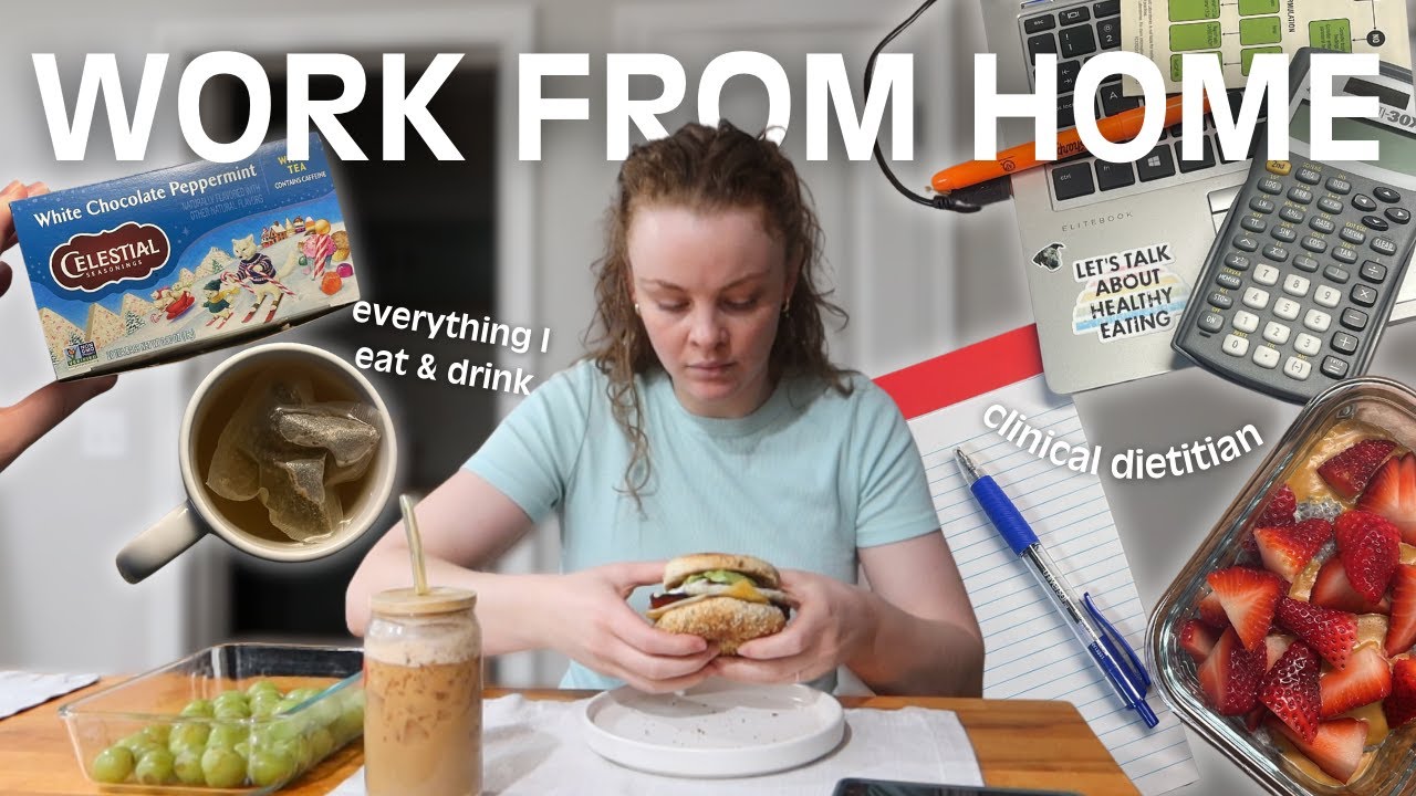 Day in the Life of a Clinical Dietitian (WFH, diagnosing malnutrition, easy meals)