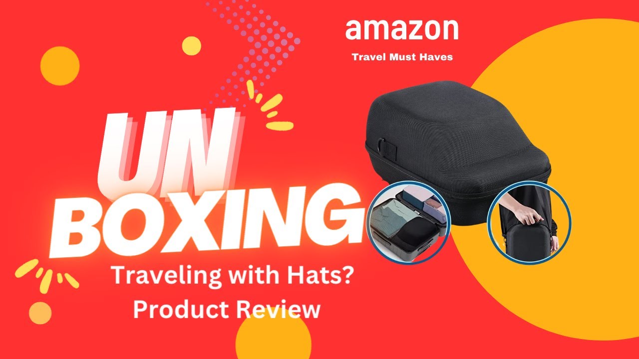 New Amazon Travel Must Haves- Baseball Cap Case