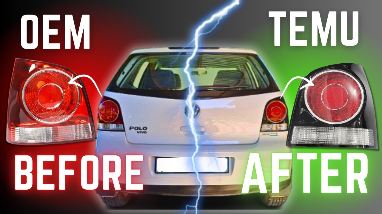 Temu Taillights on a VW Polo 9n/9n3… Do They Actually Fit?