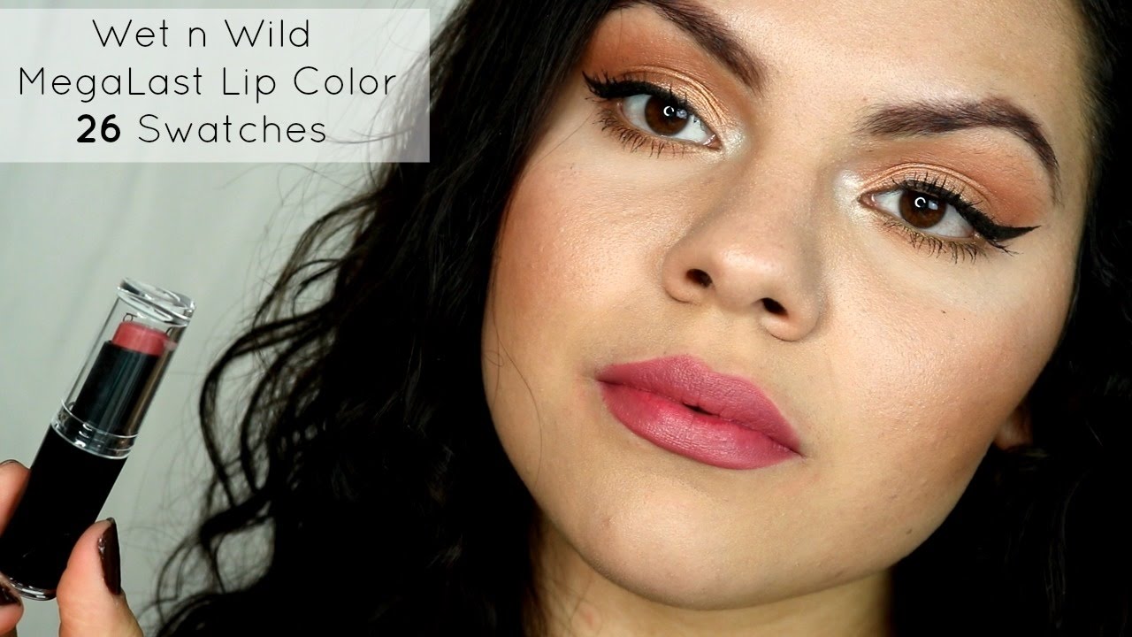 Wet n Wild MegaLast Lipstick Swatches