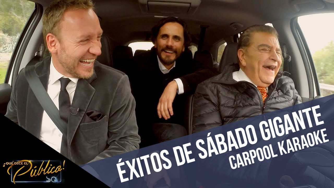 Carpool Karaoke con Don Francisco, Martín y Sergio