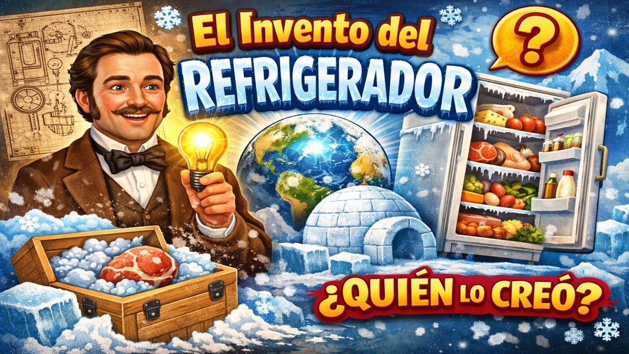 El Invento del Refrigerador: La Historia que Enfrió al Mundo 🌍❄️ | ¿Quién lo Creó?