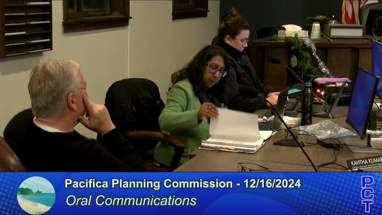 PPC 12/16/24 - Pacifica Planning Commission Meeting - December 16, 2024