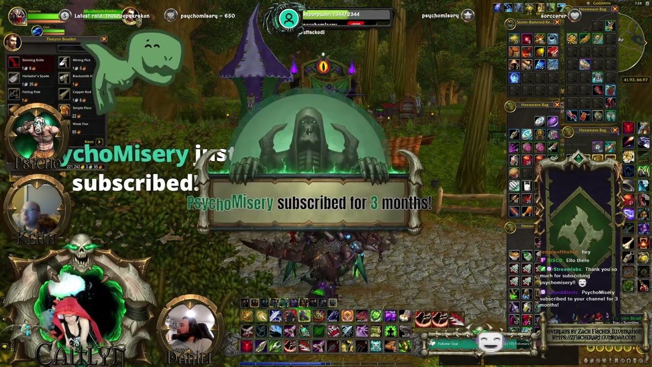 It's Thieves Thursday!! Playing World of Warcraft in a Bloodfang Rogue bathrobe! - 3/9/23