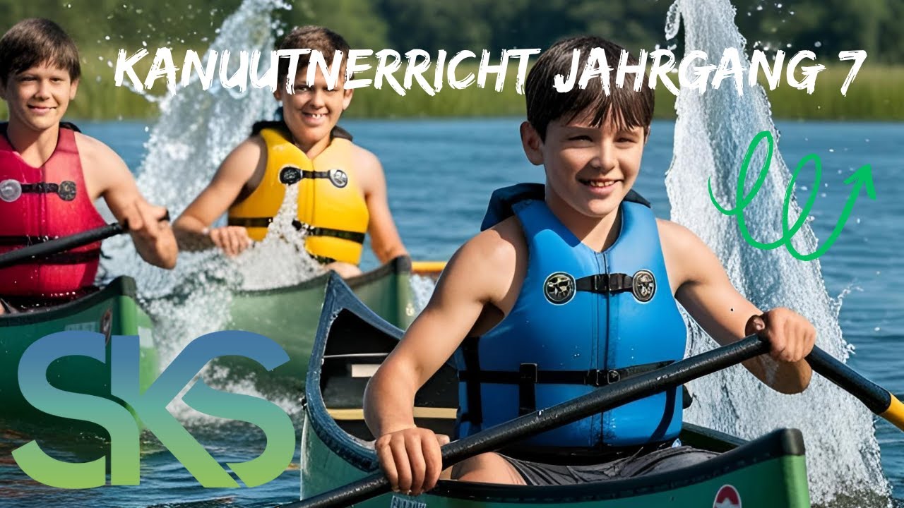 Kanuunterricht des Jahrgangs 7 2025
