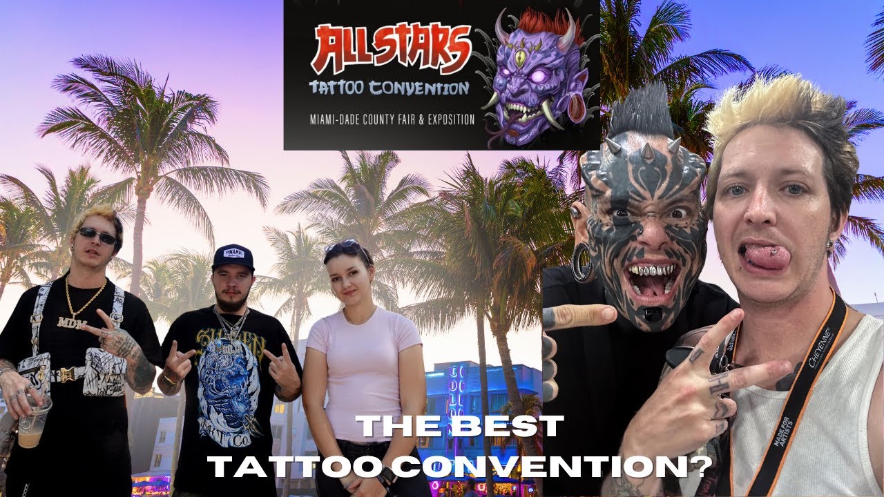 All Stars Tattoo Convention VLOG-We can't believe this happened!