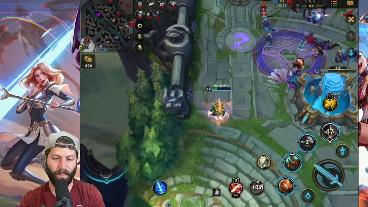 Wild Rift New Champion RAMMUS is way too much fun! OP??? Find out live