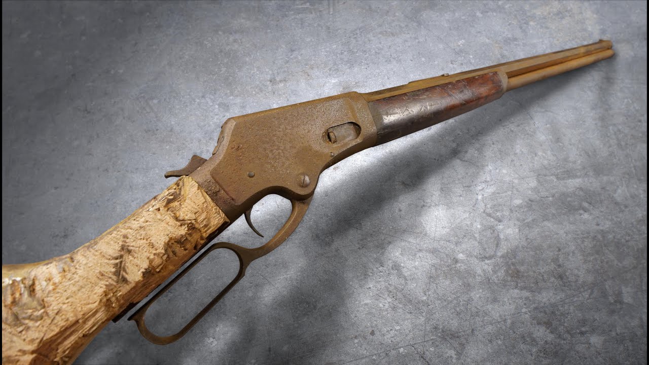 Самое старое ружьё, которое я когда-либо реставрировал: Marlin 1881 Lever Action