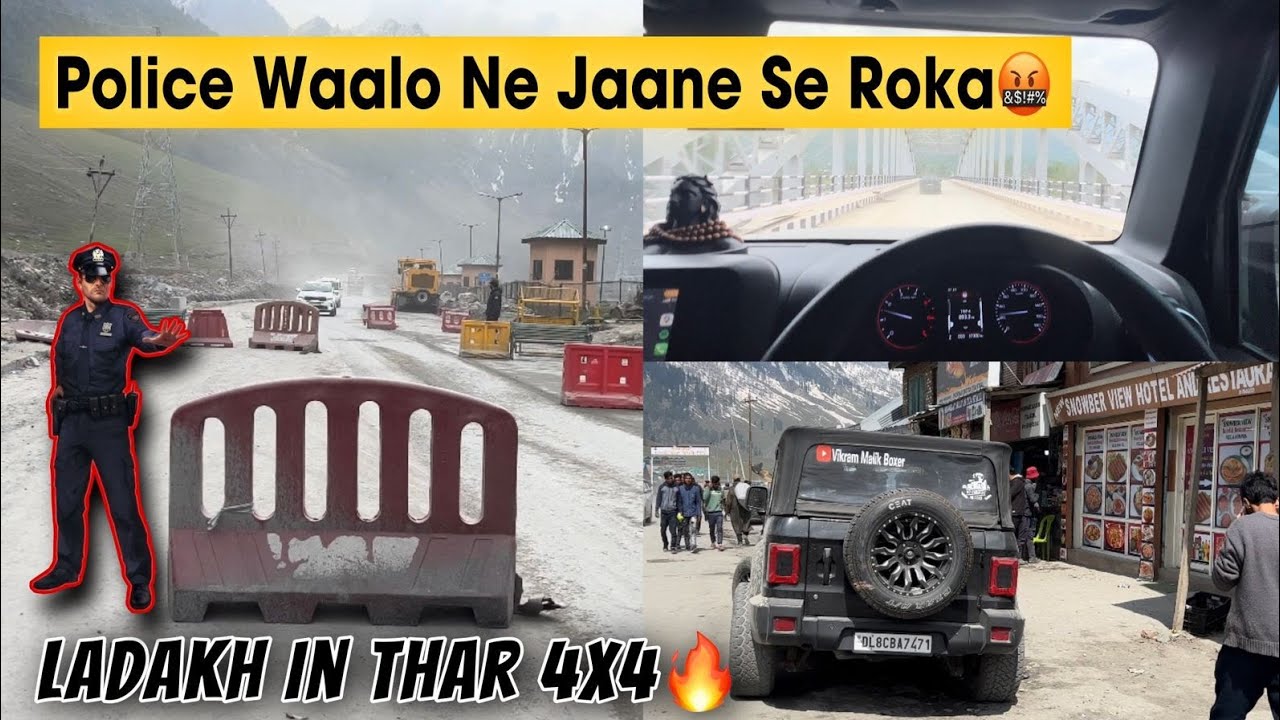 Leh-Ladakh Plan Cancel ✖️😡 Army Stopped Our Cars || 1100 km दूर आना waste हुआ💔