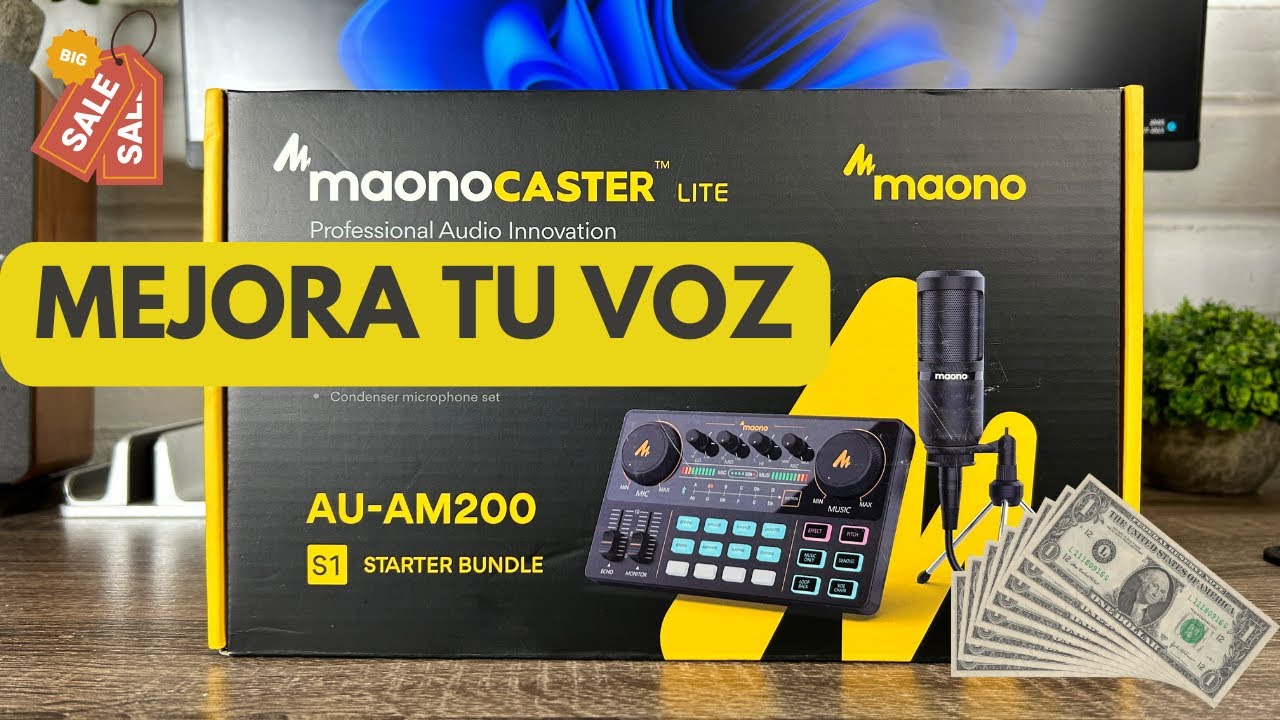 Mejora el audio de tus Streams - Maonocaster Lite AM200