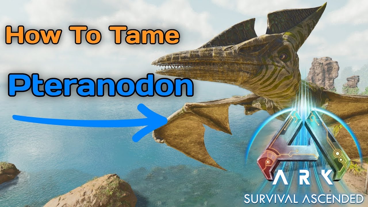 ARK ASCENDED How To Tame A Pteranodon