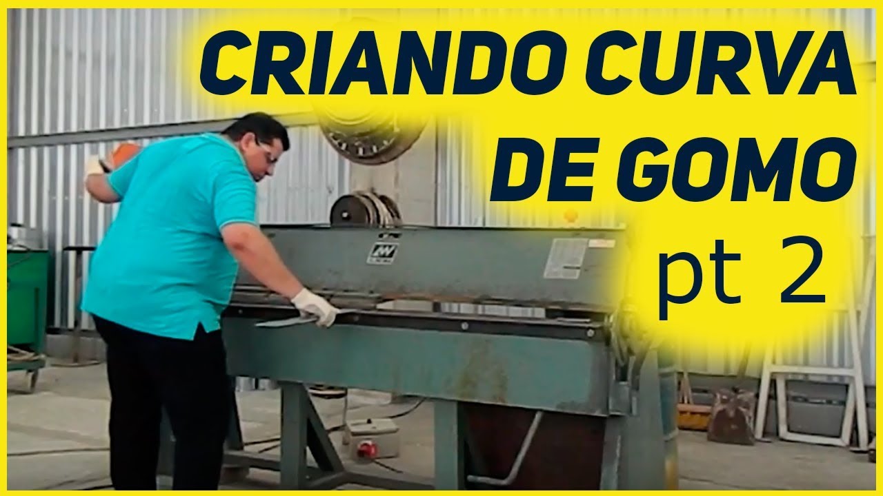 Criando a peça Curva de Gomo - Mundo da Caldeiraria  pt2