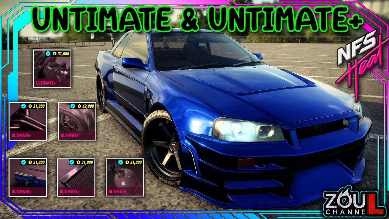 ปลดล็อค UNTIMATEและUNTIMATE+ (Update)  NEED FOR SPEED HEAT