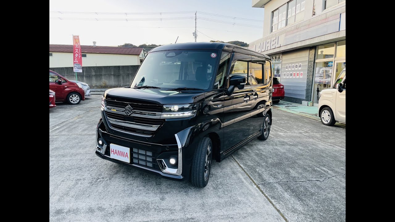 【新型】スペーシアカスタム ターボの試乗です（女性アシスタント運転と高速１区間走ってます）