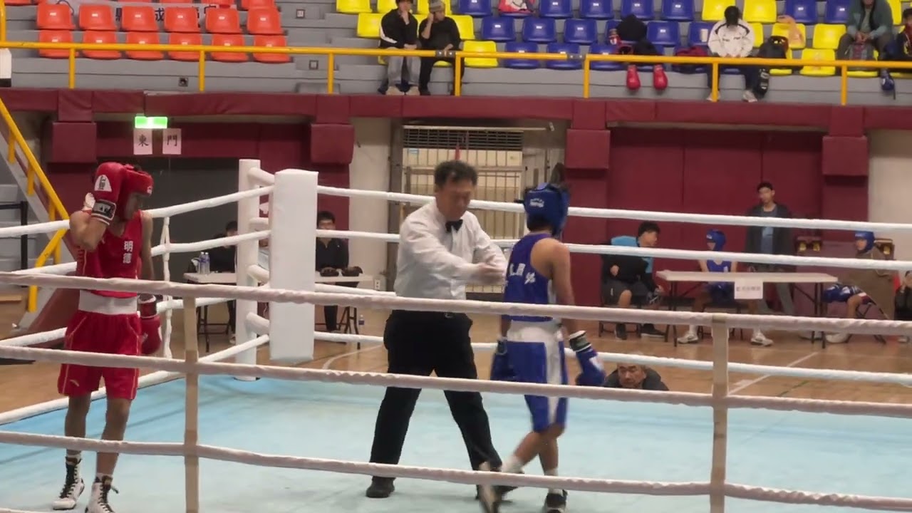 TU小將紅角周洧澤參加2026年U17亞青少國選第二場R3
