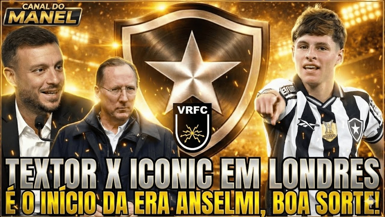 🚨🚨🚨Textor x Iconic: Fim do Transfer Ban! Anselmi e profissional estreiam! (Botafogo x Volta Redonda)