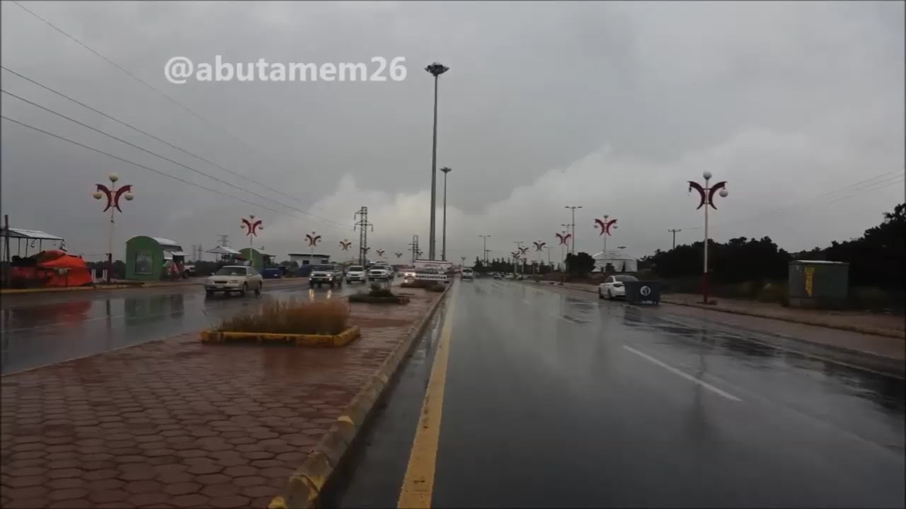 مشاهد لهطول الأمطار والبَرَدْ والأجواء الضبابية الرائعة في ‏أبها صيف عام 1436هـ 2015 م