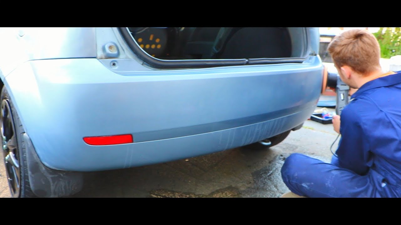 *Shorts 2 Part Special* Ford Fiesta 1.2 Bumper replacement + Machine polish