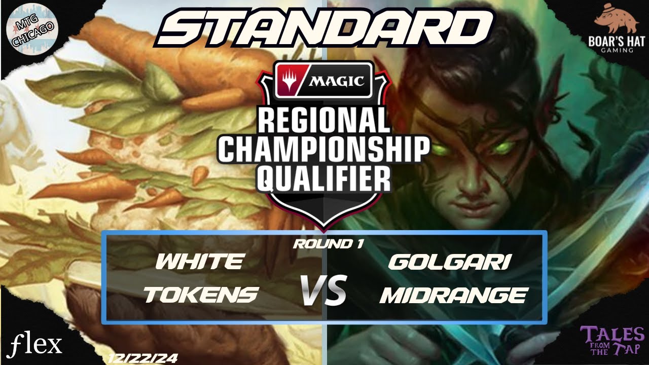 Mono White Tokens VS Golgari Midrange [Rd 1 RCQ Standard]