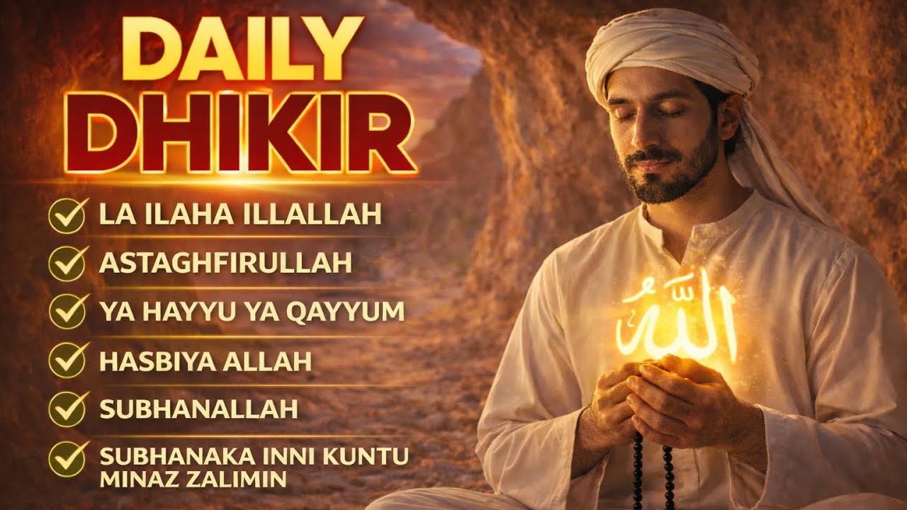 Play This Every Day 🌙 Powerful Daily Dhikr That Will Change Your Life
