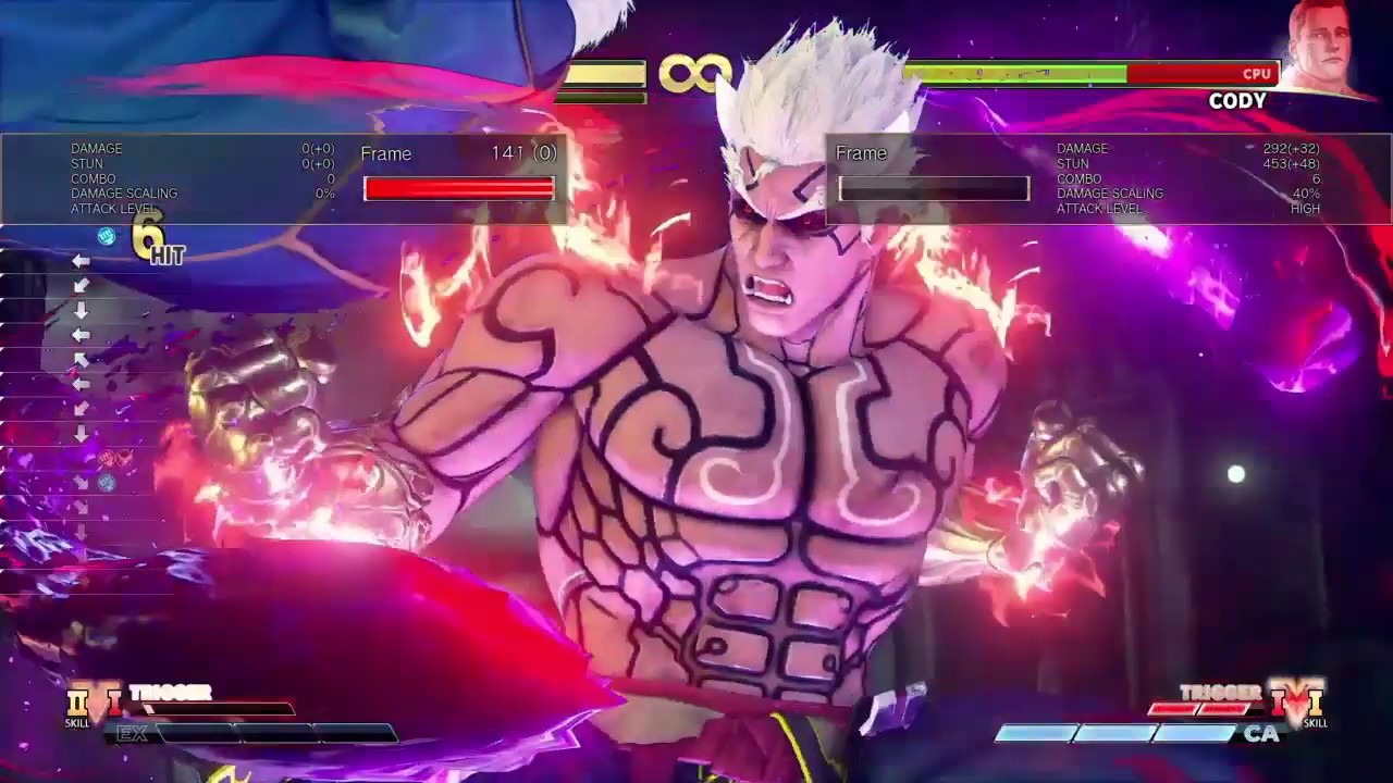 SFV CE S5 Kage VSkill 2 Combos