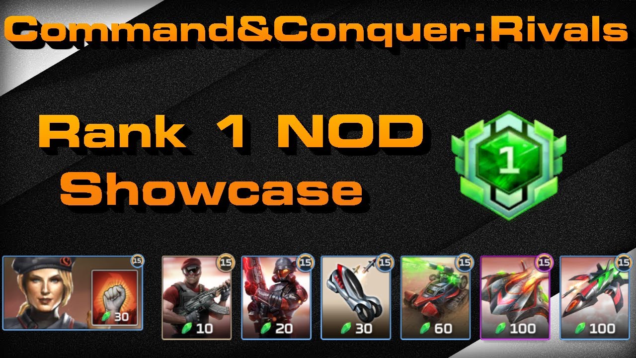 C&C Rivals: Nod Rank One Deck Showcase!