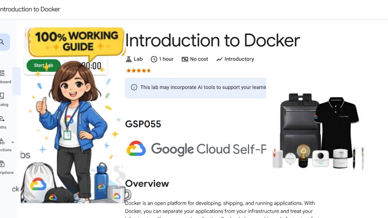 Введение в Docker | Руководство по Google Arcade 2026 | #GSP055 #qwiklabsarcade2026