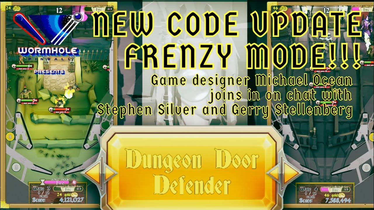 Multimorphic Pinball's Dungeon Door Defender: New Frenzy Mode!