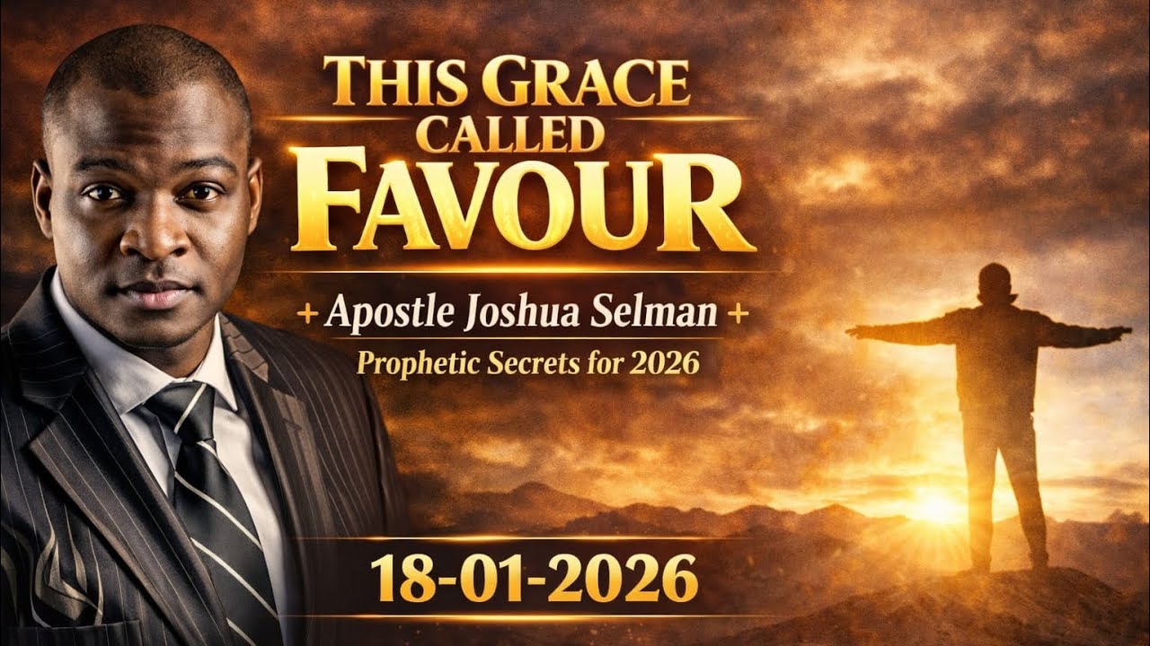 THIS GRACE CALLED FAVOUR: Apostle Joshua Selman Prophetic Secrets for 2026 (18-01-2026)