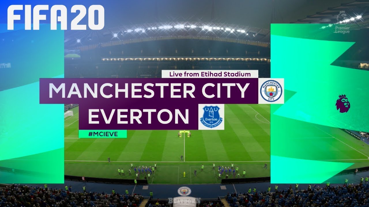 FIFA 20 - Manchester City vs. Everton @ Etihad Stadium