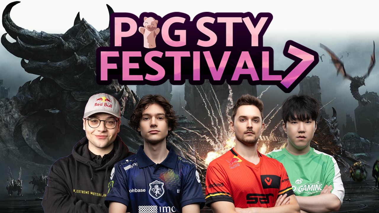 【星海爭霸2】PiG Sty Festival 7 季後賽第二天 ! Clem vs Reynor / SHIN vs ShoWTimE / TBD vs TBD  !烏魚子