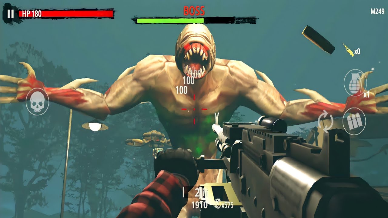 Zombie Hunter D-Day - BOSS Mode -  Android Gameplay Walkthrough #5