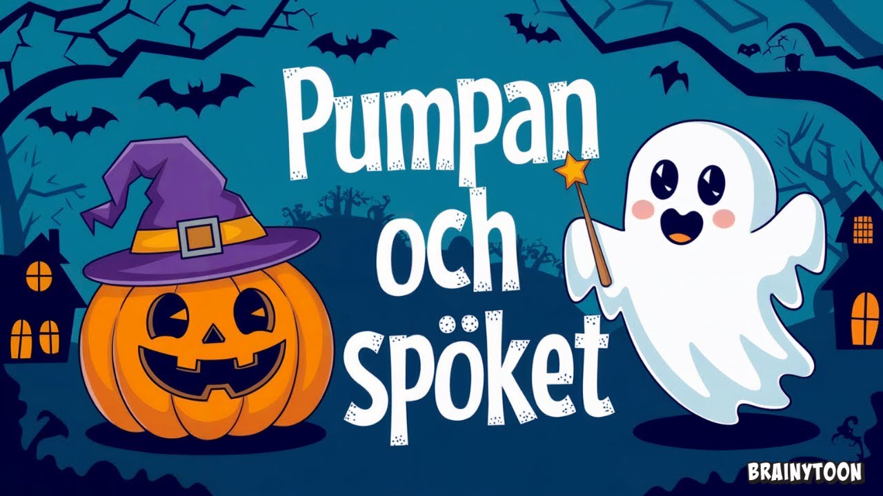 Pumpan och sp&ouml;ket - En halloween saga f&ouml;r barn