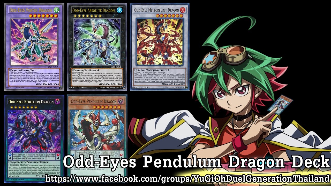 Yu-Gi-Oh! Duel Generation Odd-Eyes Pendulum Dragon Deck