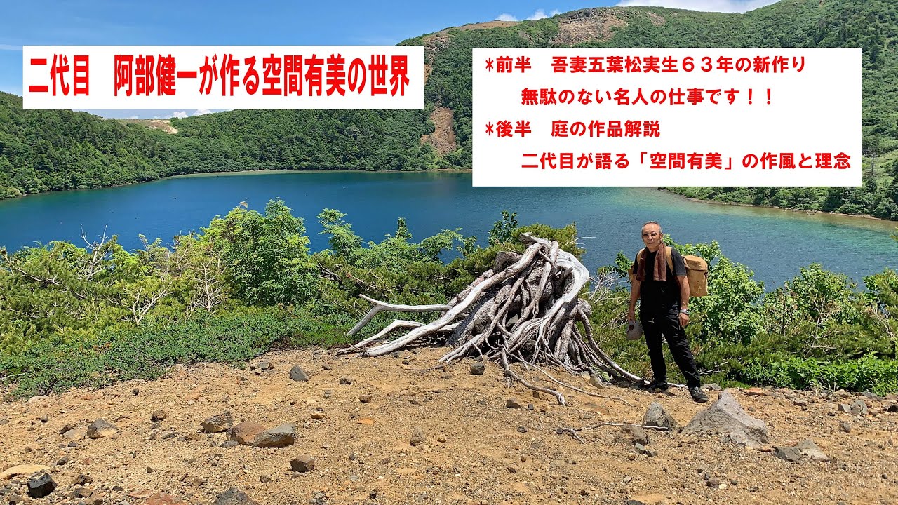 盆栽　五葉松　二代目　阿部健一　無駄のない名人の仕事、その作風と理念。