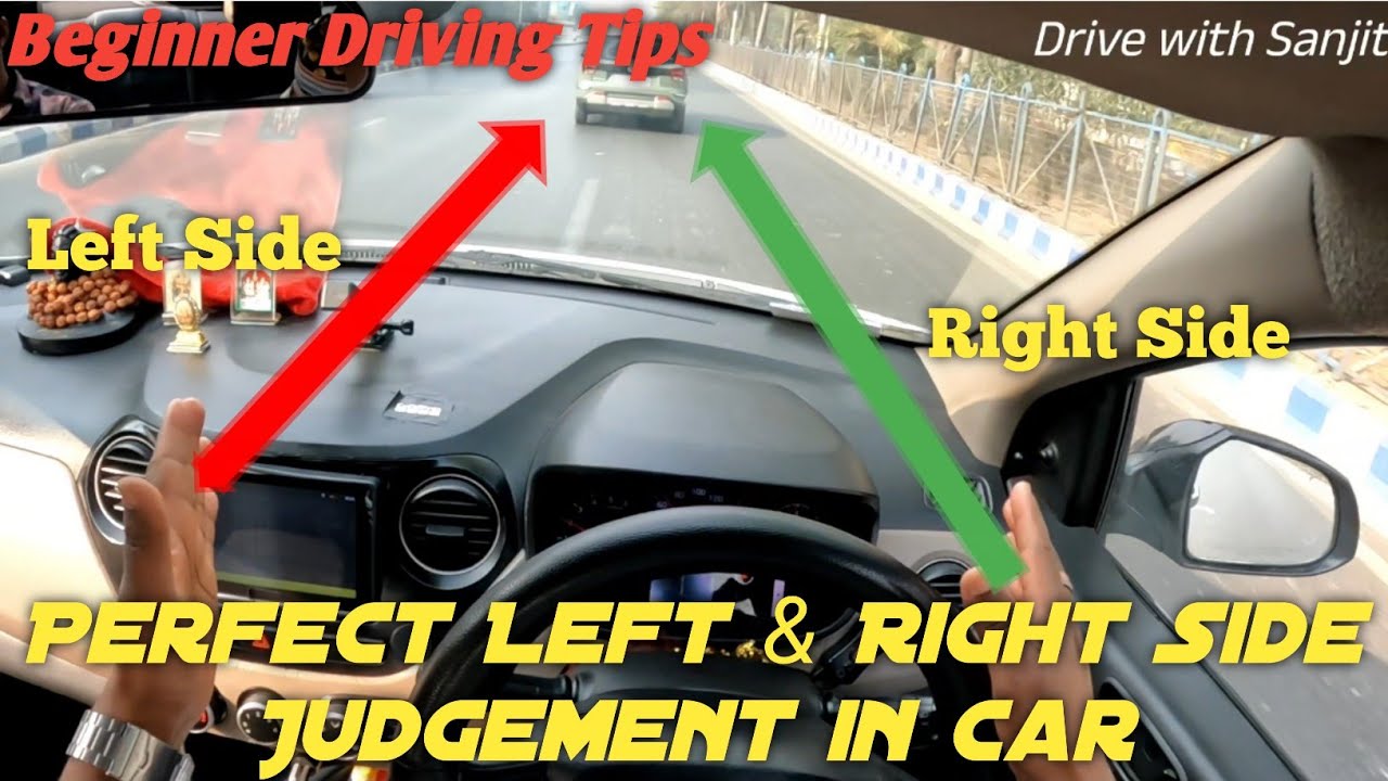 How to judge left and right side of car | Best left right judgement in car🚘