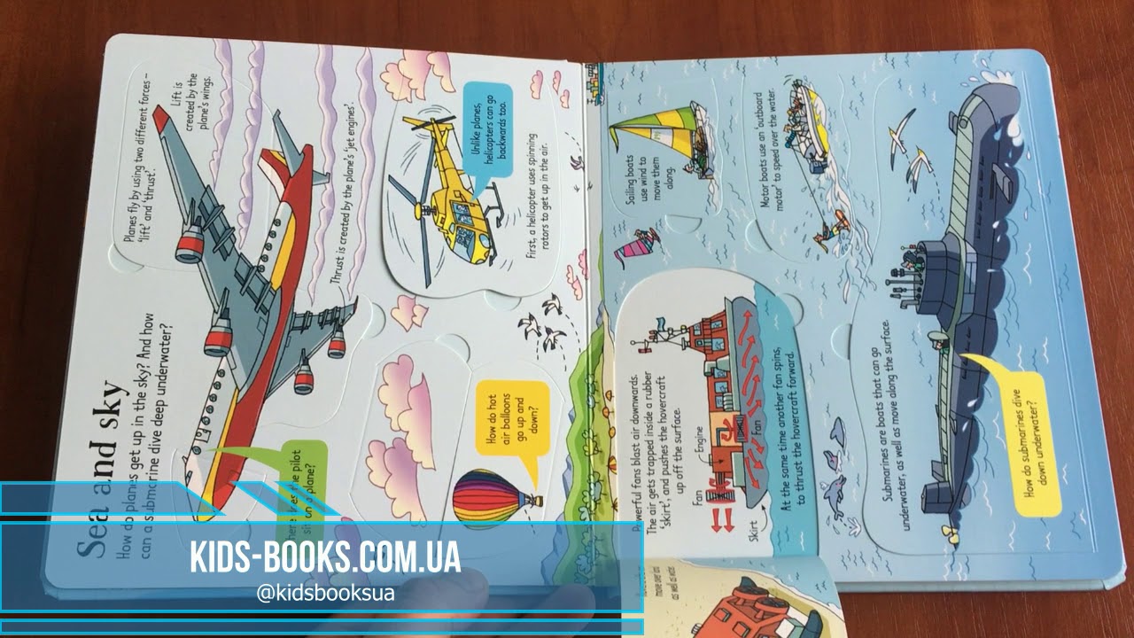 Kids-Books: Usborne Look Inside How Things Work