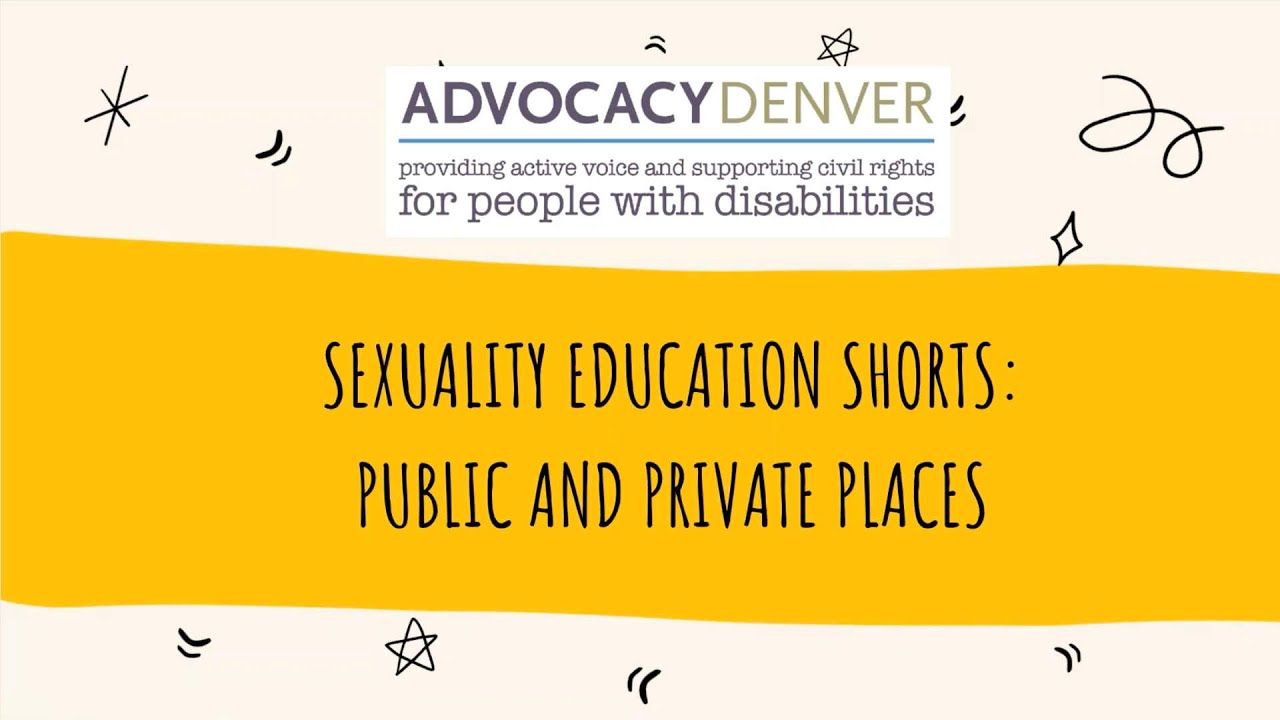 Sexuality Education Shorts: Public and Private Places