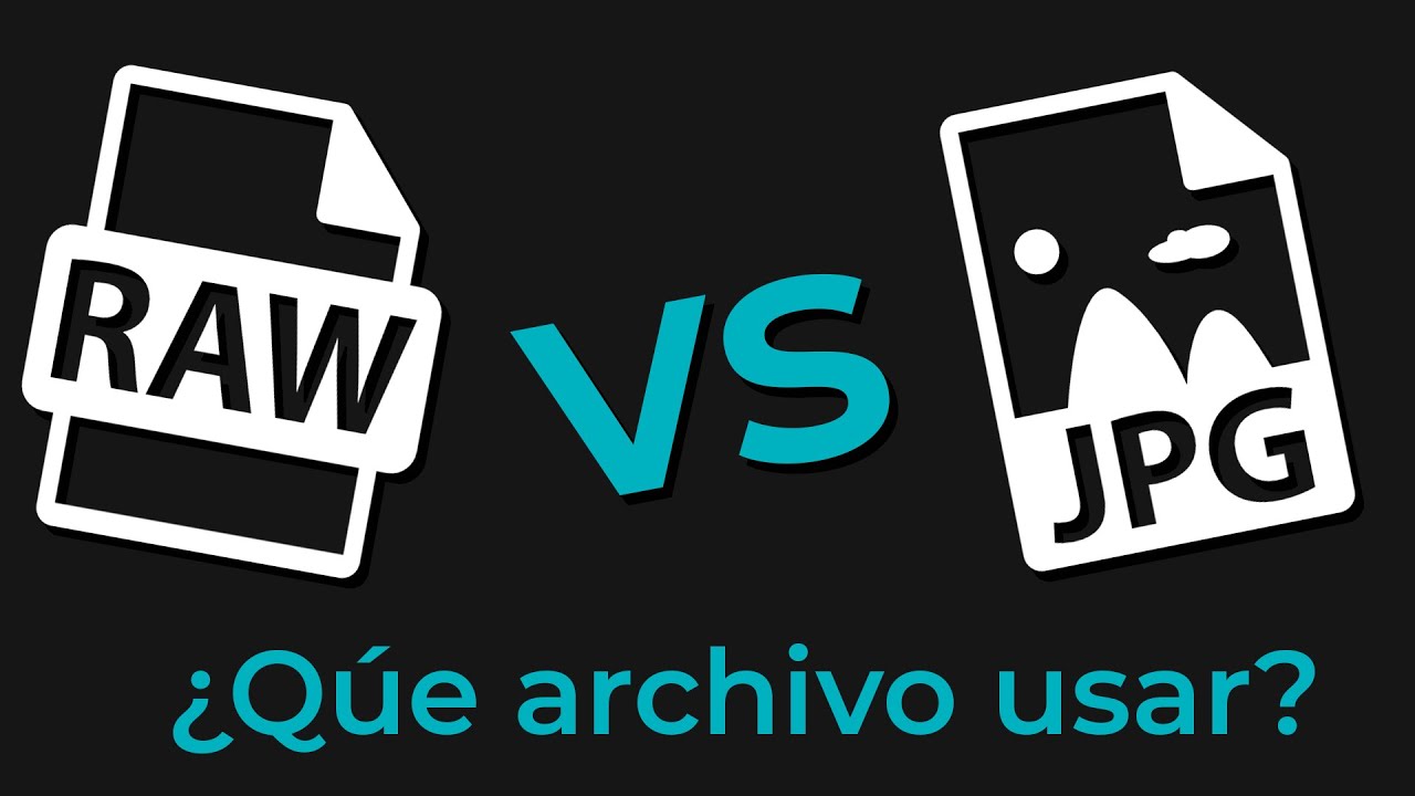 RAW vs JPEG  - ¿Qué es el formato RAW y cual es mejor?