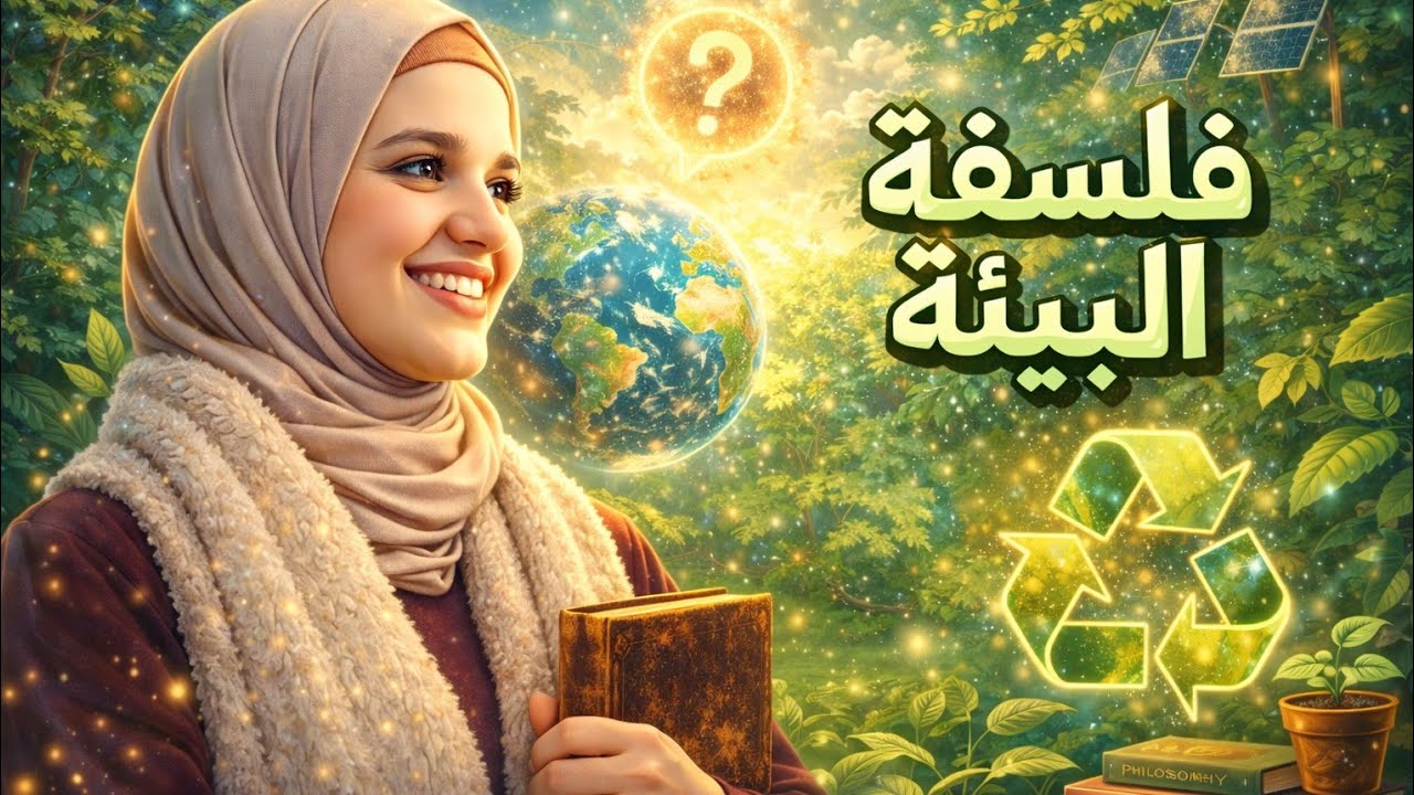 شرح الدرس الأول فلسفة البيئة / فلسفة أولي ثانوي الترم التاني 2026 عام بكالوريا ازهر