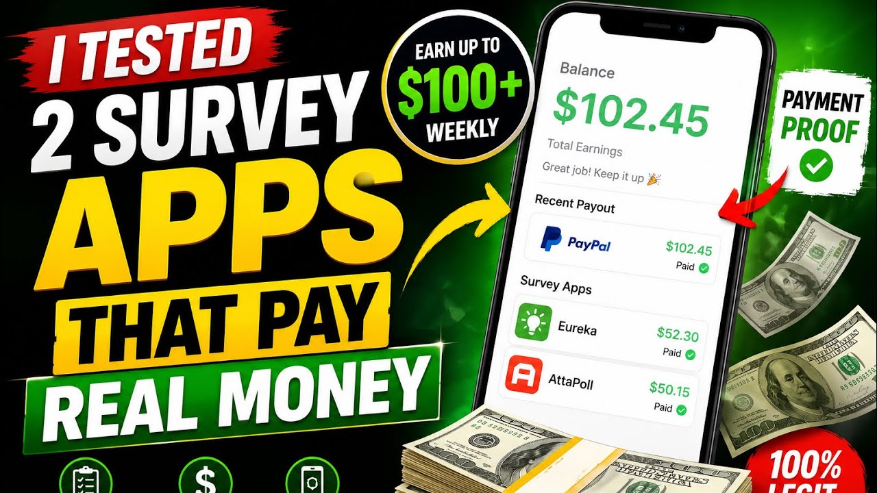 I Tested 2 Survey Apps That Actually Pay Real Money