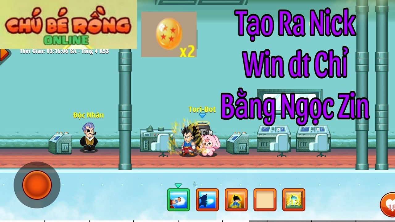 Ngọc Rồng Online - Cách Tạo Ra Một Nick Win Doanh Trại Siêu Đơn Giản